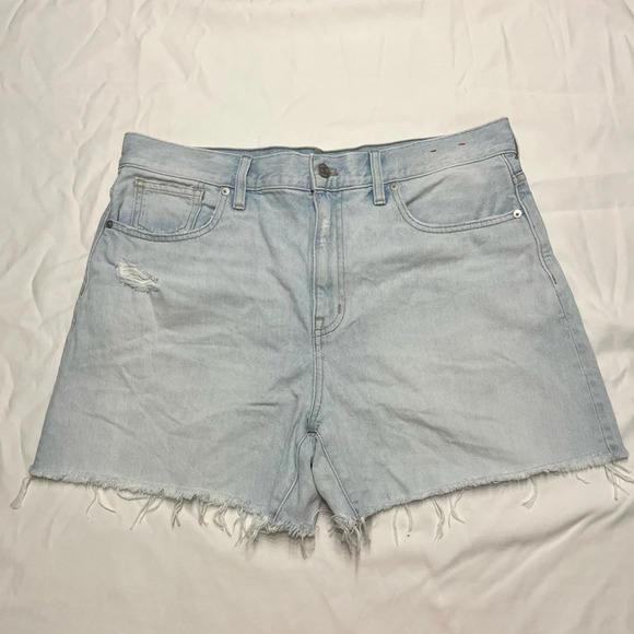 Madewell The '90s Mid-Length Jean Short in Pearlman Wash 31 new without tags - Picture 4 of 14